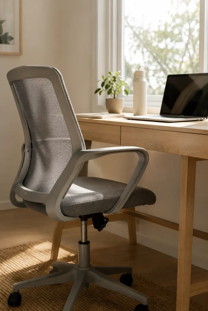 Affordable ergonomic office chair upgrade for better posture and comfort