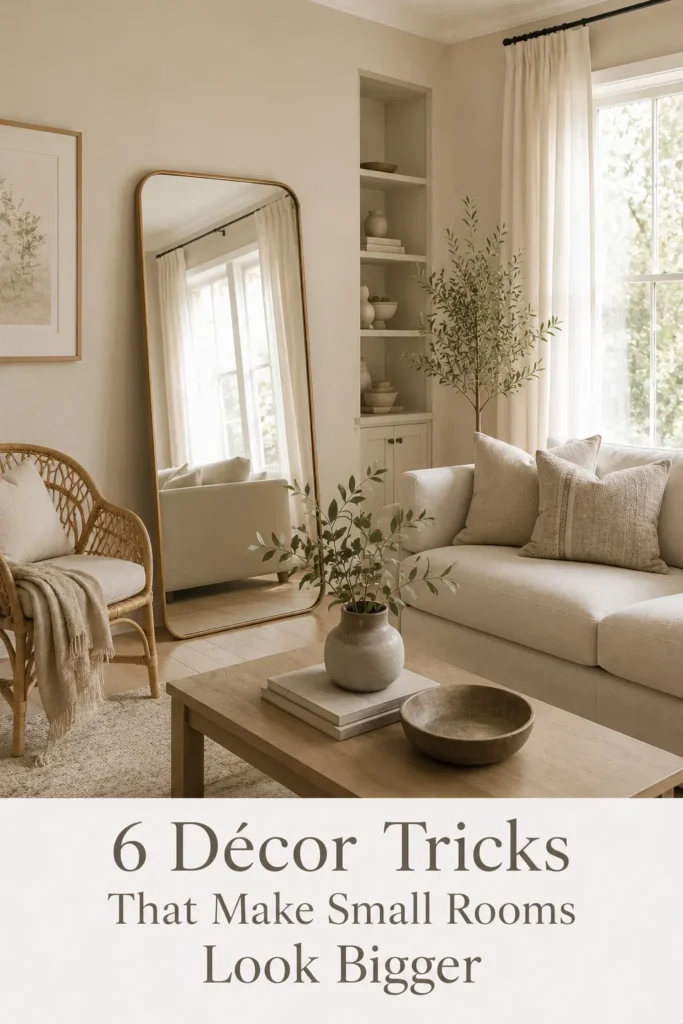 Color Pairing & Décor Tips for Small Spaces